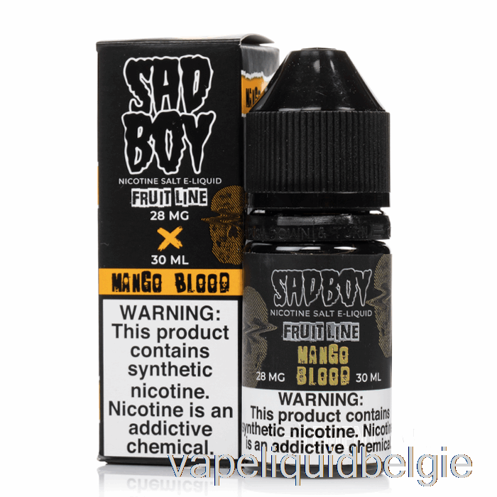 Vape Vloeibaar Mangobloed - Sadboy-zouten - 30 Ml 48 Mg